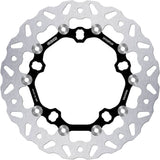 Front Floating Wave Brake Disc - Galfer Compatible With Harley-Davidson Flhtkse Cvo Ultra 1917 (2021)