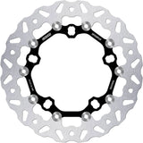 Front Floating Wave Brake Disc - Galfer Compatible With Harley-Davidson Flhtp Electra Glide Standard Police 1868 (2019-2020)