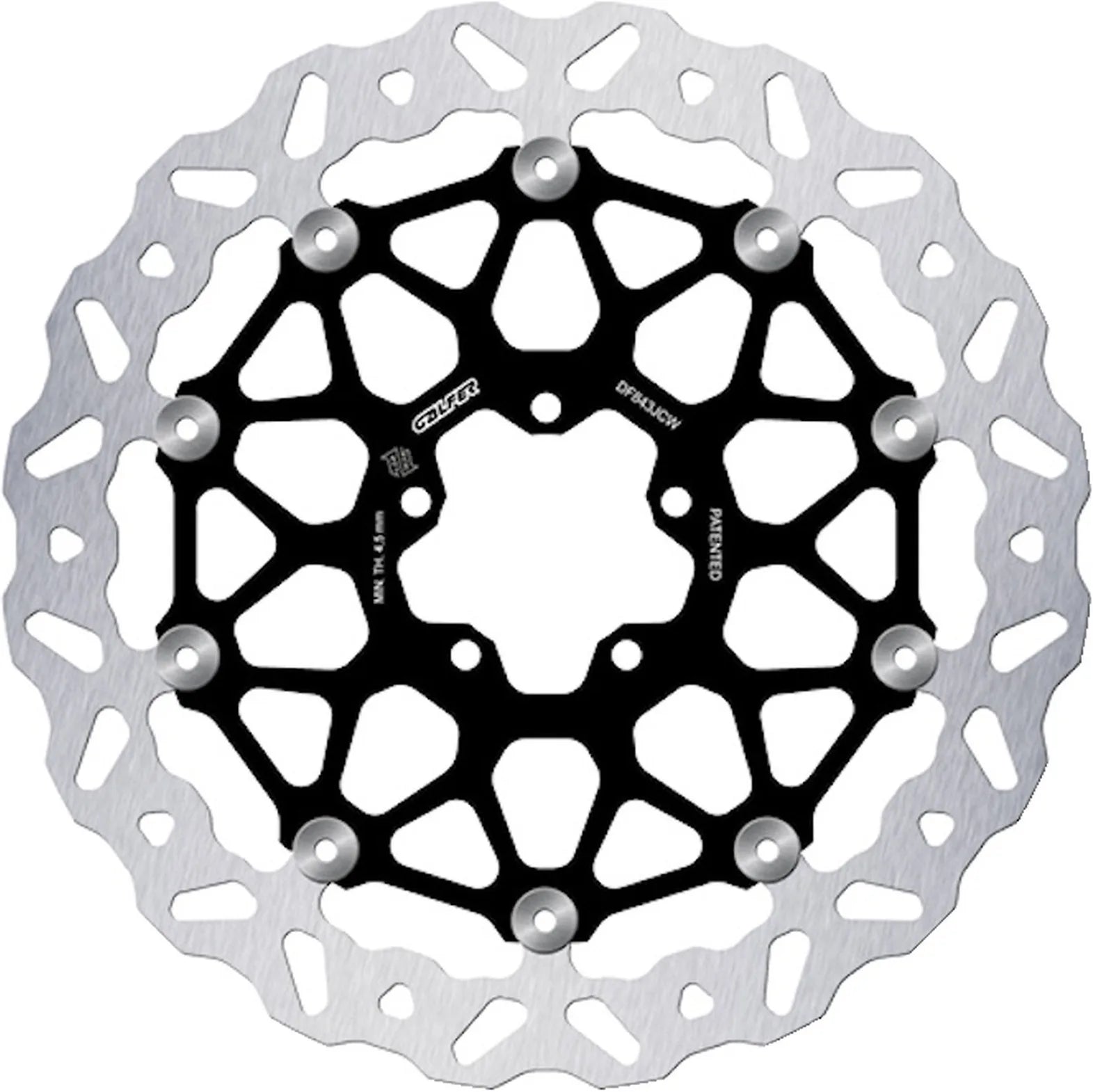 Front Floatech Wave Brake Disc - Galfer Compatible With Cfmoto Nk 800 Gp (2023-2024)