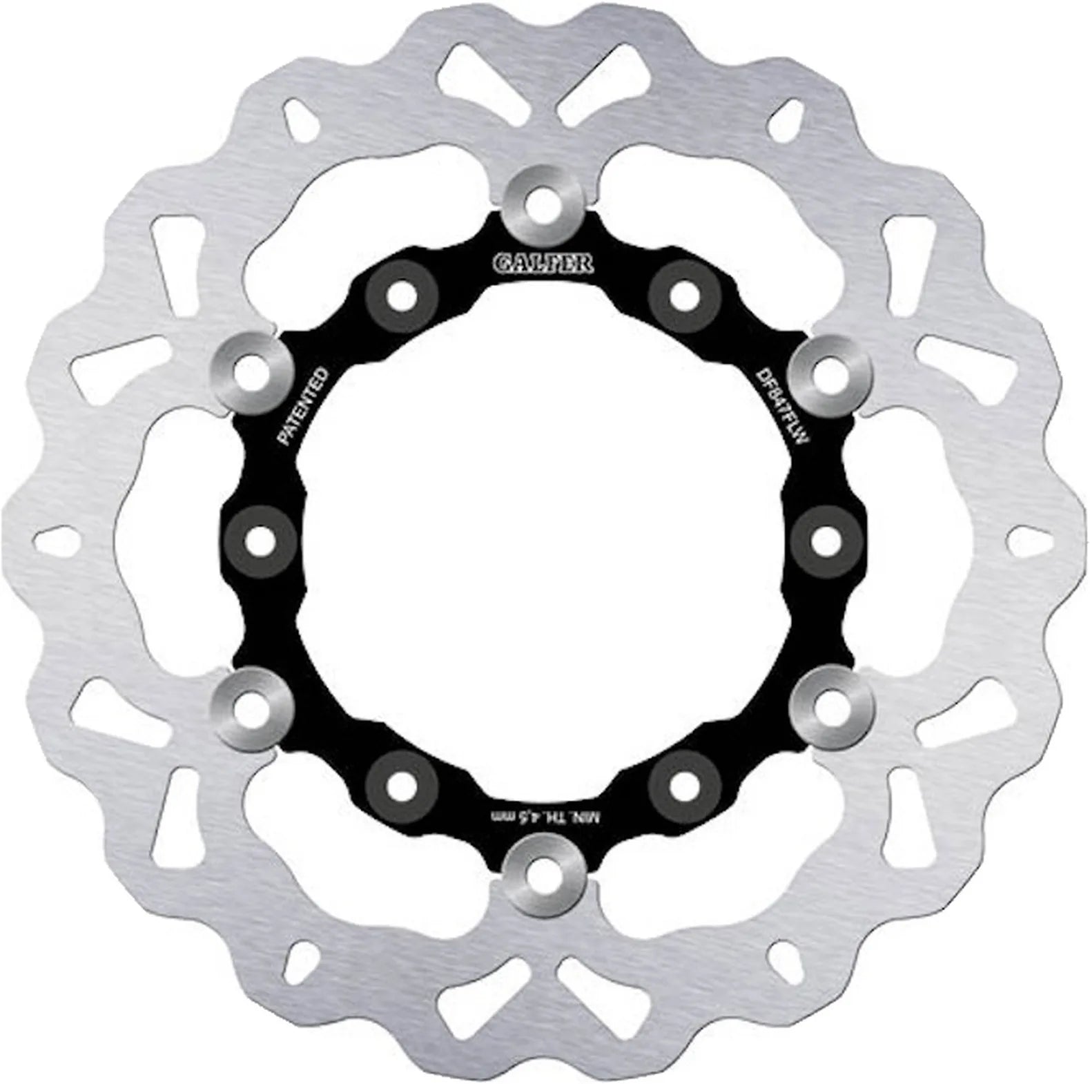 Rear Floating Wave Brake Disc - Galfer Compatible With Gasgas Es 700 (2022)