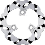 Front Fixed Grooved Wave Brake Disc - Galfer Compatible With Peugeot Speedfight 80 (1996)