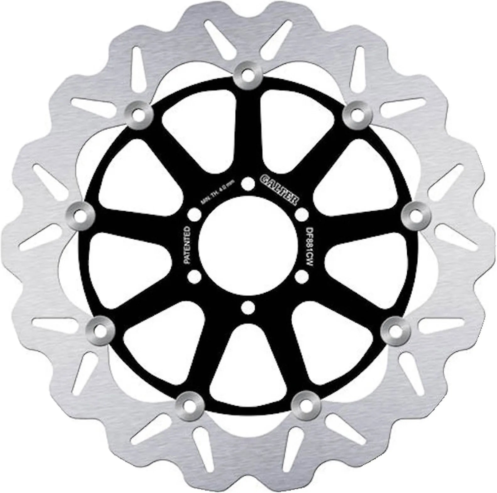 Front Floating Wave Brake Disc - Galfer Compatible With Ducati 998 (2002)