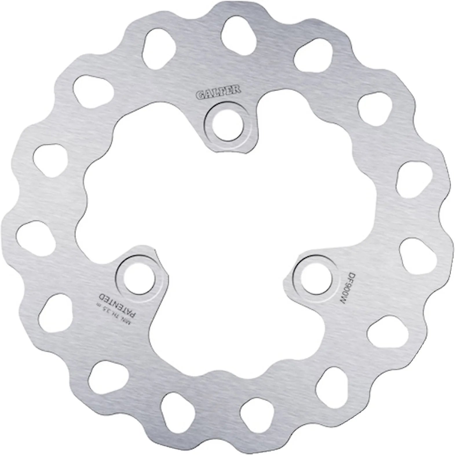 Rear Fixed Wave Brake Disc - Galfer Compatible With Maxxon Gp 125 (2022)