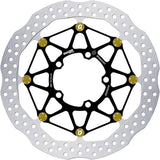 Front Floatech Racing Wave Brake Disc - Galfer Compatible With Triumph Street Triple Rx 675 (2015)