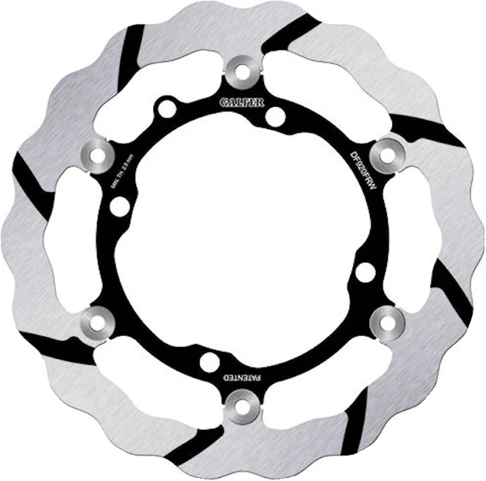 Front Floating Grooved Wave Brake Disc - Galfer Compatible With Sherco 250 Se Racing (2024)