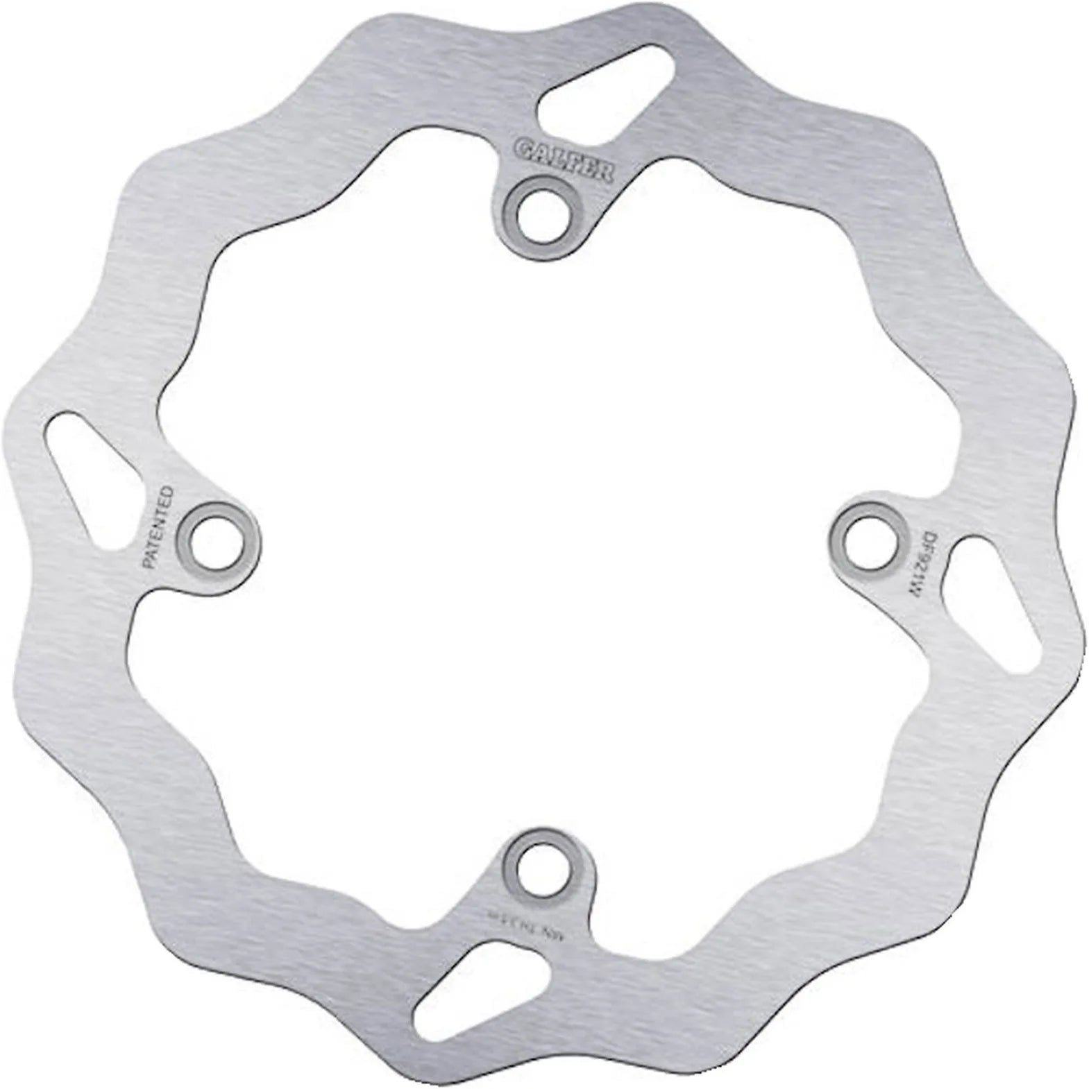 Rear Fixed Wave Brake Disc - Galfer Compatible With Sherco 300 Se Fork Sachs (2014)