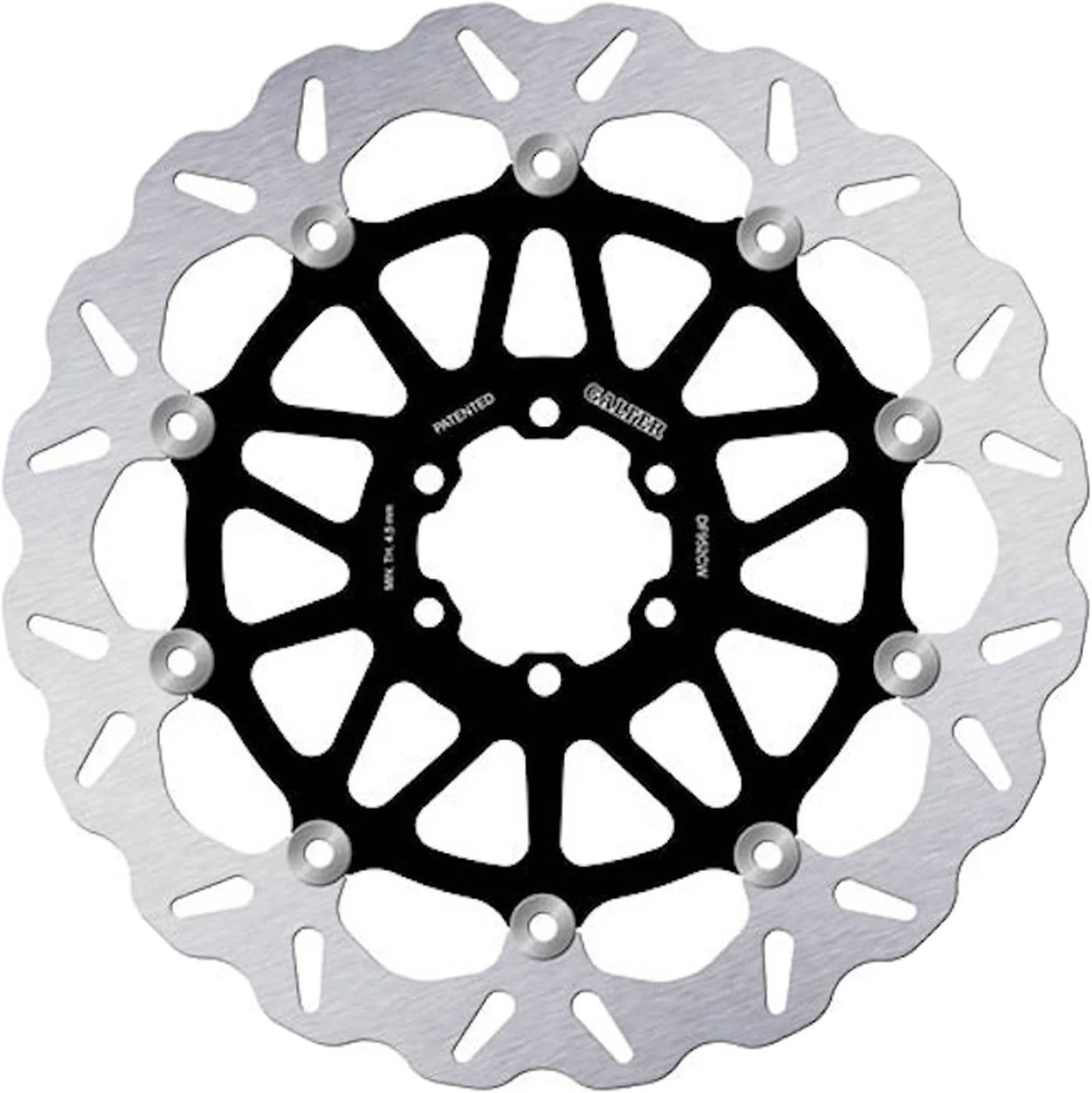Front Floating Wave Brake Disc - Galfer Compatible With Aprilia Rsv4 Factory 1100 (2017)