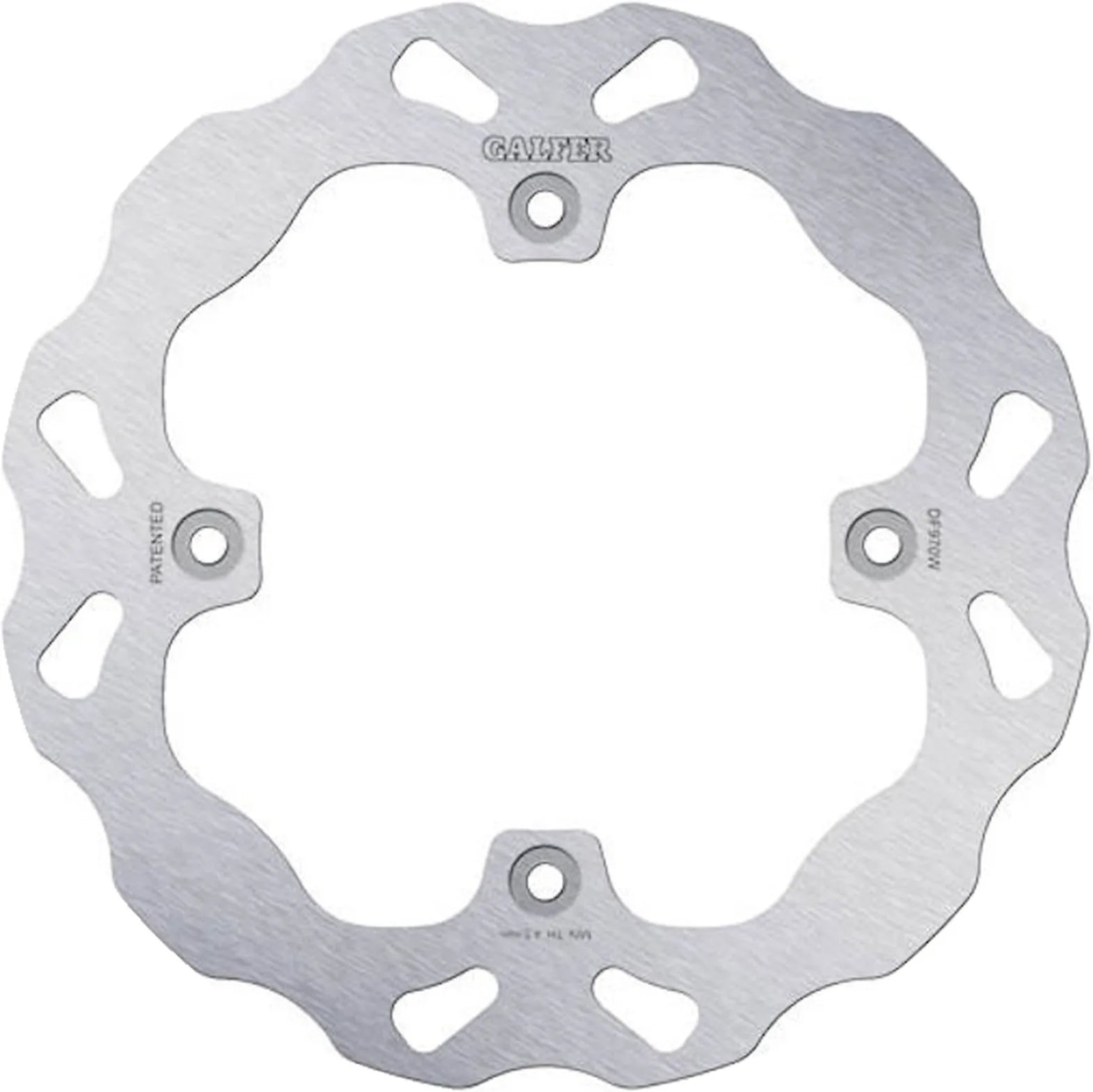 Front Right Wave Brake Disc - Galfer Compatible With Can Am Sidexside Maverick X3 1000 (2017)