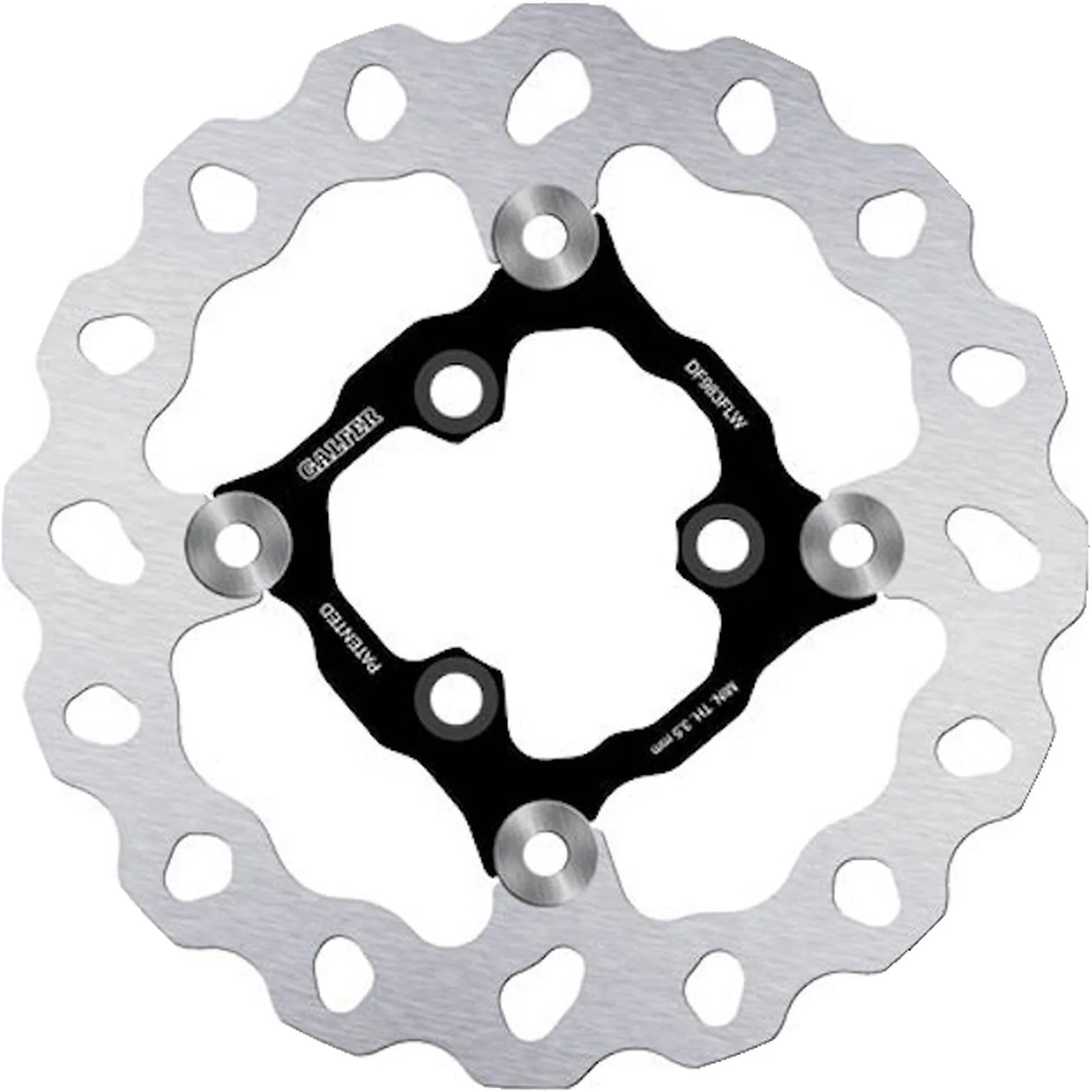 Front Floating Pit Bike Wave Brake Disc - Galfer Compatible With Malcor Mtr Racer R 160 (2022)