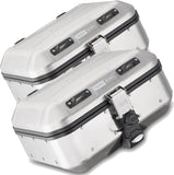 Monokey Trekker Dolomiti Aluminium Side Cases - 60 Lt Trekker Dolomiti Aluminium - Givi Compatible With Yamaha Xt 1200 Z Super Ténéré (2010-2020)