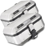 Monokey Trekker Dolomiti Aluminium Side Cases - 60 Lt Trekker Dolomiti Aluminium - Givi Compatible With Yamaha Tracer 9 - Gt - Gt+ (2025)