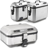 Trekker Dolomiti Aluminium Top Case + Side Cases - 102 Lt Trekker Dolomiti Aluminium - Givi Compatible With Suzuki An 650 Burgman - Executive (2013-2020)