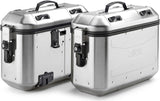Monokey Trekker Dolomiti Aluminium Side Cases - 72 Lt For Original Rack Trekker Dolomiti Aluminium - Givi Compatible With Honda X-Adv 750 (2017-2020)