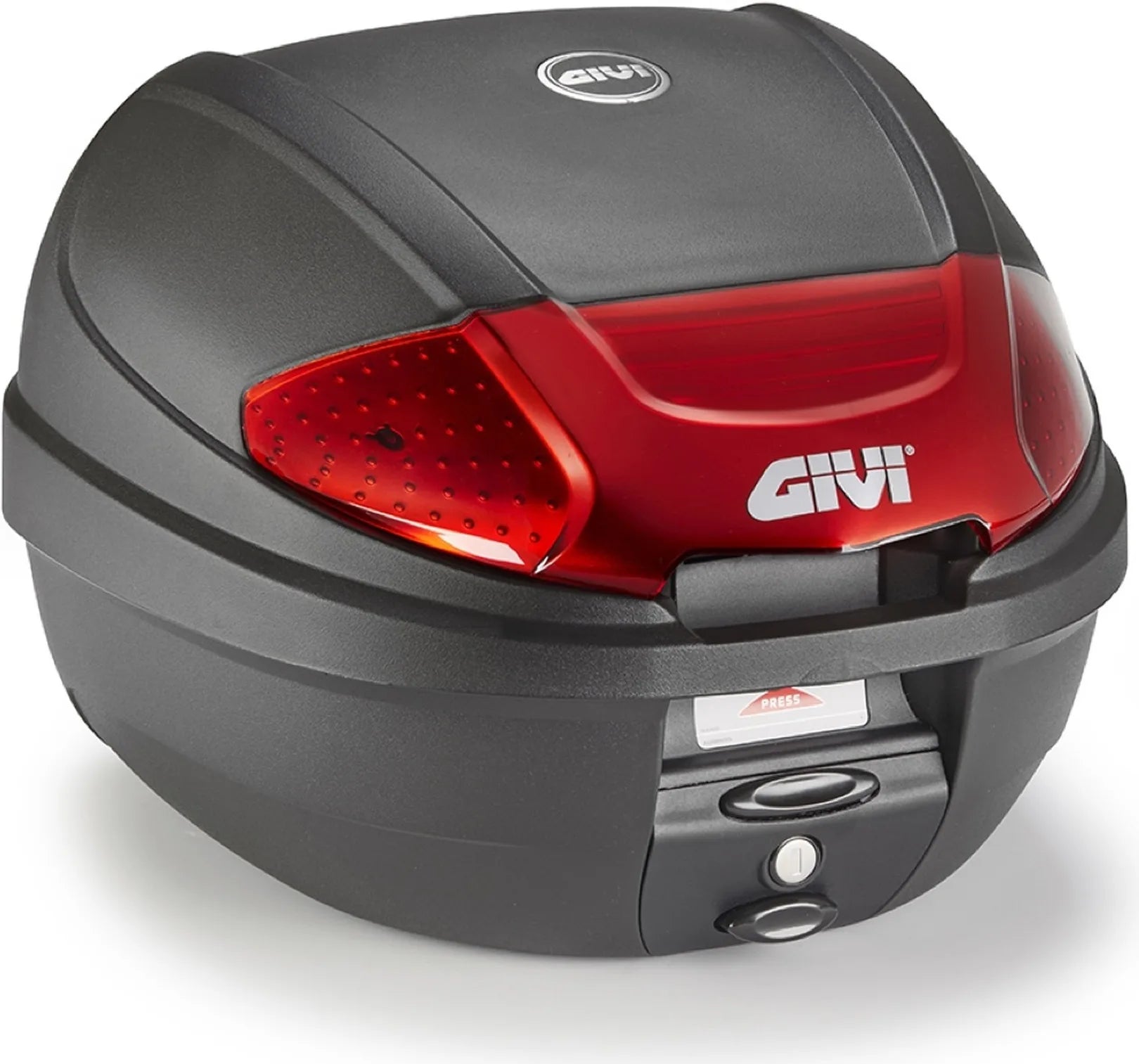 Monolock Black Top Case - 30 Lt Technopolymer - Givi Compatible With Ktm 1290 Super Adventure S (2017-2020)