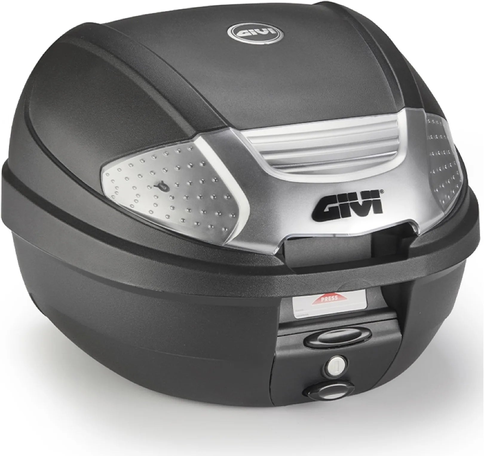 Monolock Black Tech Top Case - 30 Lt Technopolymer - Givi Compatible With Ktm 1290 Super Adventure S (2017-2020)