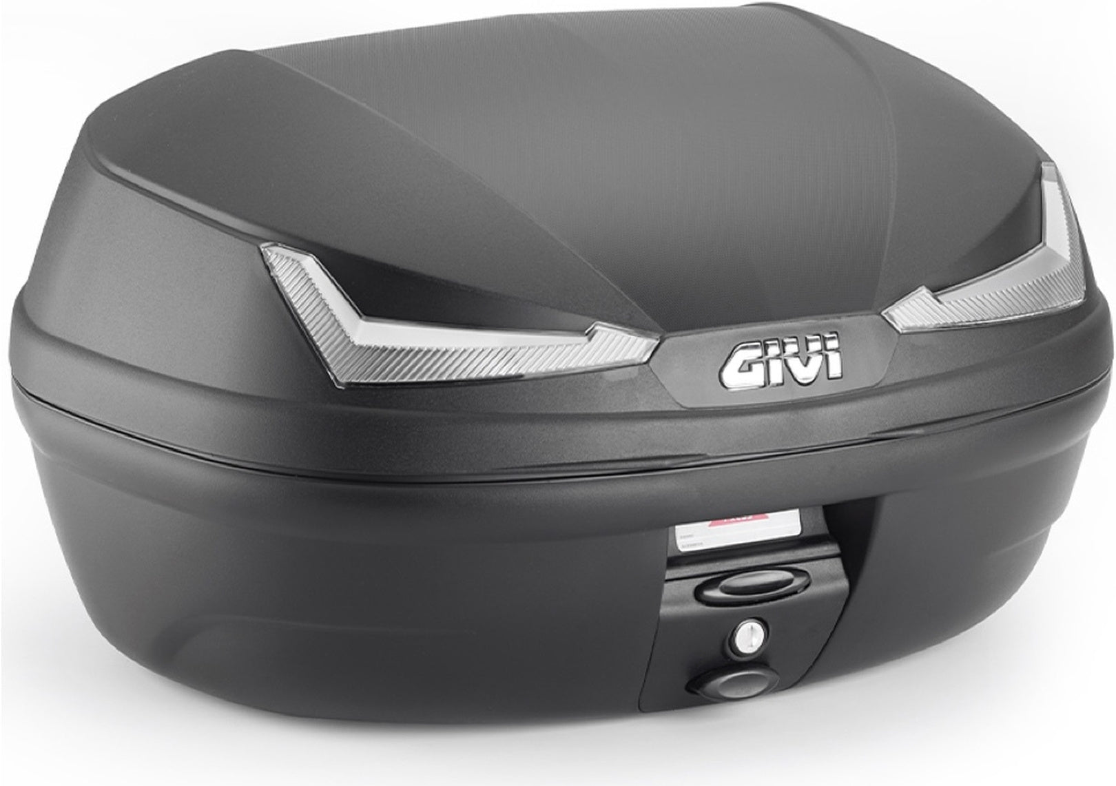 Monolock Simply Iv Black Tech Top Case - 45 Lt Simply Iv Technopolymer - Givi Compatible With Sym Jet 14 125 - 200 (2017-2020)