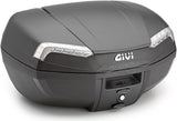 Monolock Riviera Black Tech Top Case - 46 Lt Riviera Technopolymer - Givi Compatible With Ktm 200 Duke (2011-2016)