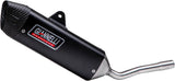 Exhaust Tip With Noise Certification Sonic Aluminium Black - Giannelli Compatible With Vent Moto Baja 50 (2021)
