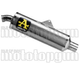Exhaust Tip With Noise Certification Indy-Race Titanium Titanium End Cap - Arrow Special Parts Compatible With Kove Moto Rally 450 (2025-2026)