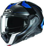 Flip-Up Motorcycle Helmet Hjc F100 Advanced Fiberglass Composite Mc2 Bios Size 07 S