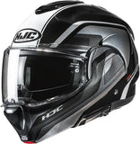 Flip-Up Motorcycle Helmet Hjc F100 Advanced Fiberglass Composite Mc21 Reff Size 06 Xs