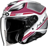 Urban Motorcycle Helmet Hjc F31 Advanced Fiberglass Mc8 Ceron Size 07 S