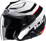 Urban Motorcycle Helmet Hjc F31 Advanced Fiberglass Mc1 Naby Size 07 S