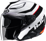 Urban Motorcycle Helmet Hjc F31 Advanced Fiberglass Mc1 Naby Size 10 Xl