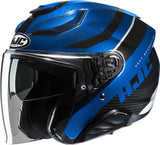 Urban Motorcycle Helmet Hjc F31 Advanced Fiberglass Mc2 Naby Size 08 M