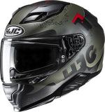 Full-Face Motorcycle Helmet Hjc F71 Advanced Fiberglass Mc1Sf Faco Size 10 Xl