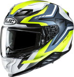Full-Face Motorcycle Helmet Hjc F71 Advanced Fiberglass Mc3Hsf Fes Size 09 L