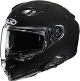 Full-Face Motorcycle Helmet Hjc F71 Advanced Fiberglass Metal Black Size 06 Xs