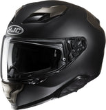 Full-Face Motorcycle Helmet Hjc F71 Advanced Fiberglass Semi Flat Black Titanium Size 10 Xl