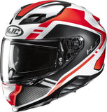 Full-Face Motorcycle Helmet Hjc F71 Advanced Fiberglass Mc6Hsf Tozz Size 08 M