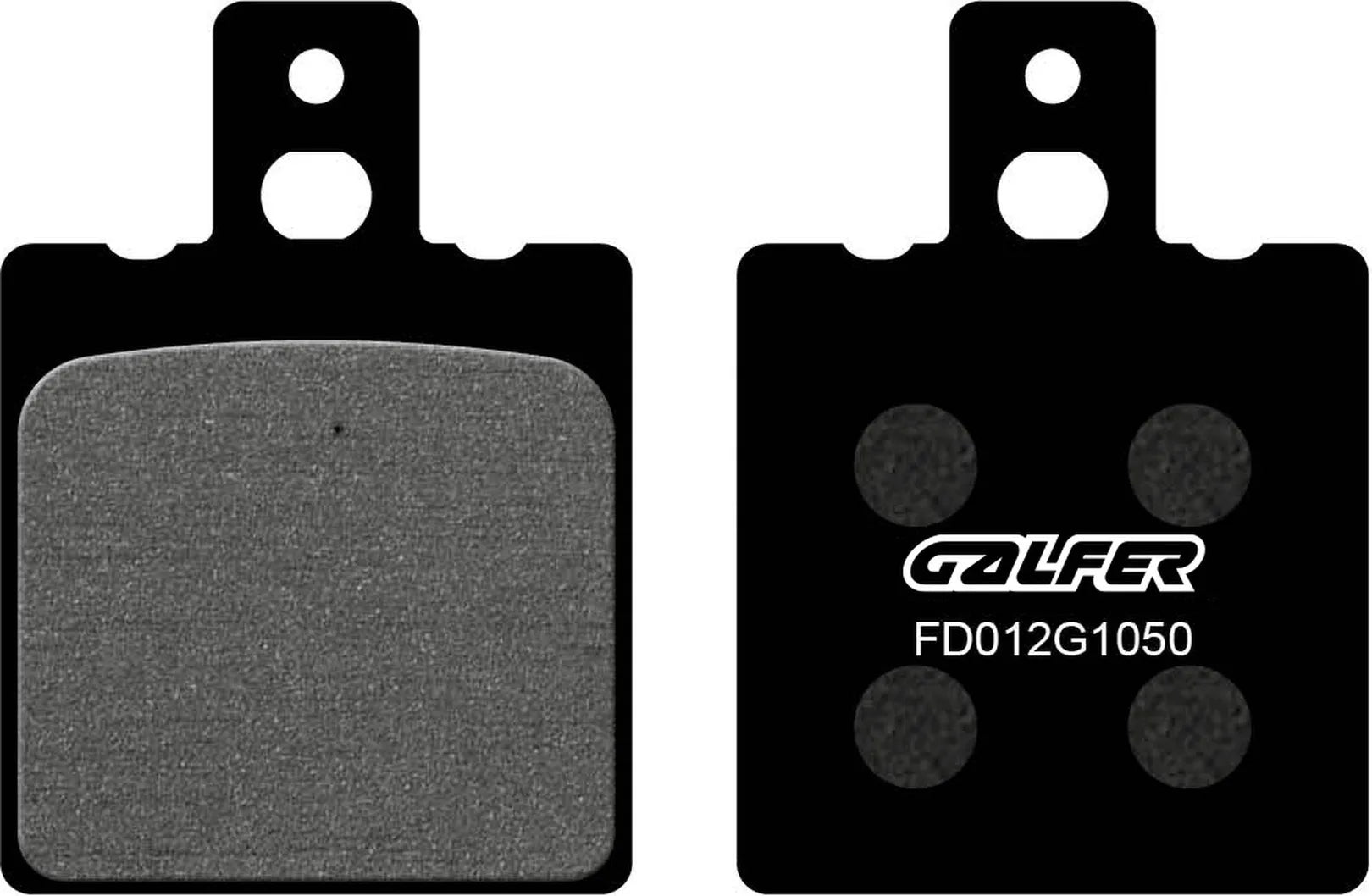Front Scooter Brake Pads - Galfer Compatible With Laverda 350 Rs Pf Alpino (1977)