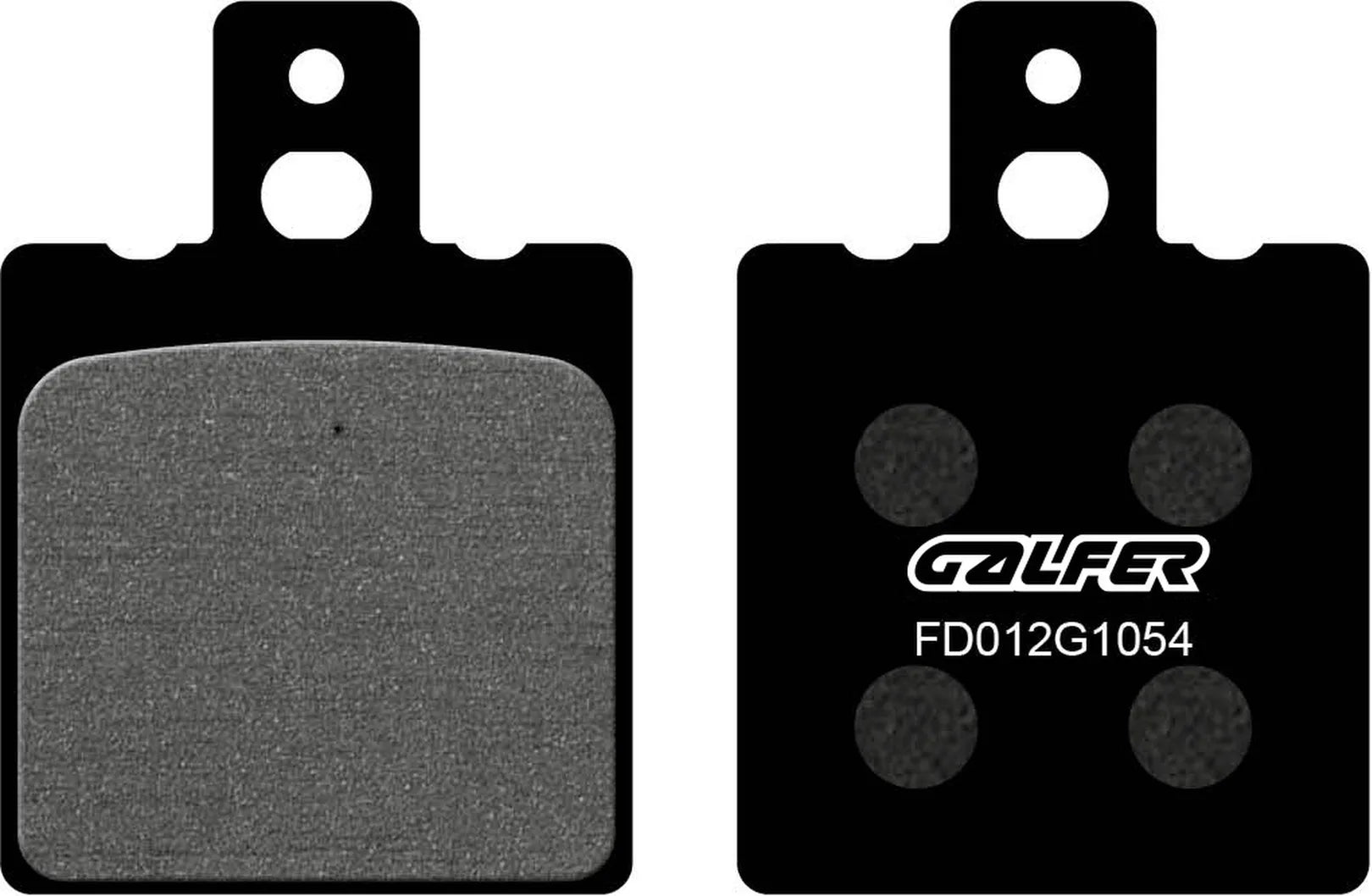 Rear Semi-Metal Brake Pads - Galfer Compatible With Mototrans 350 Vento (1975)