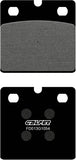 Rear Semi-Metal Brake Pads - Galfer Compatible With Moto Guzzi 1000 California Ii Fuel Injection (1989)