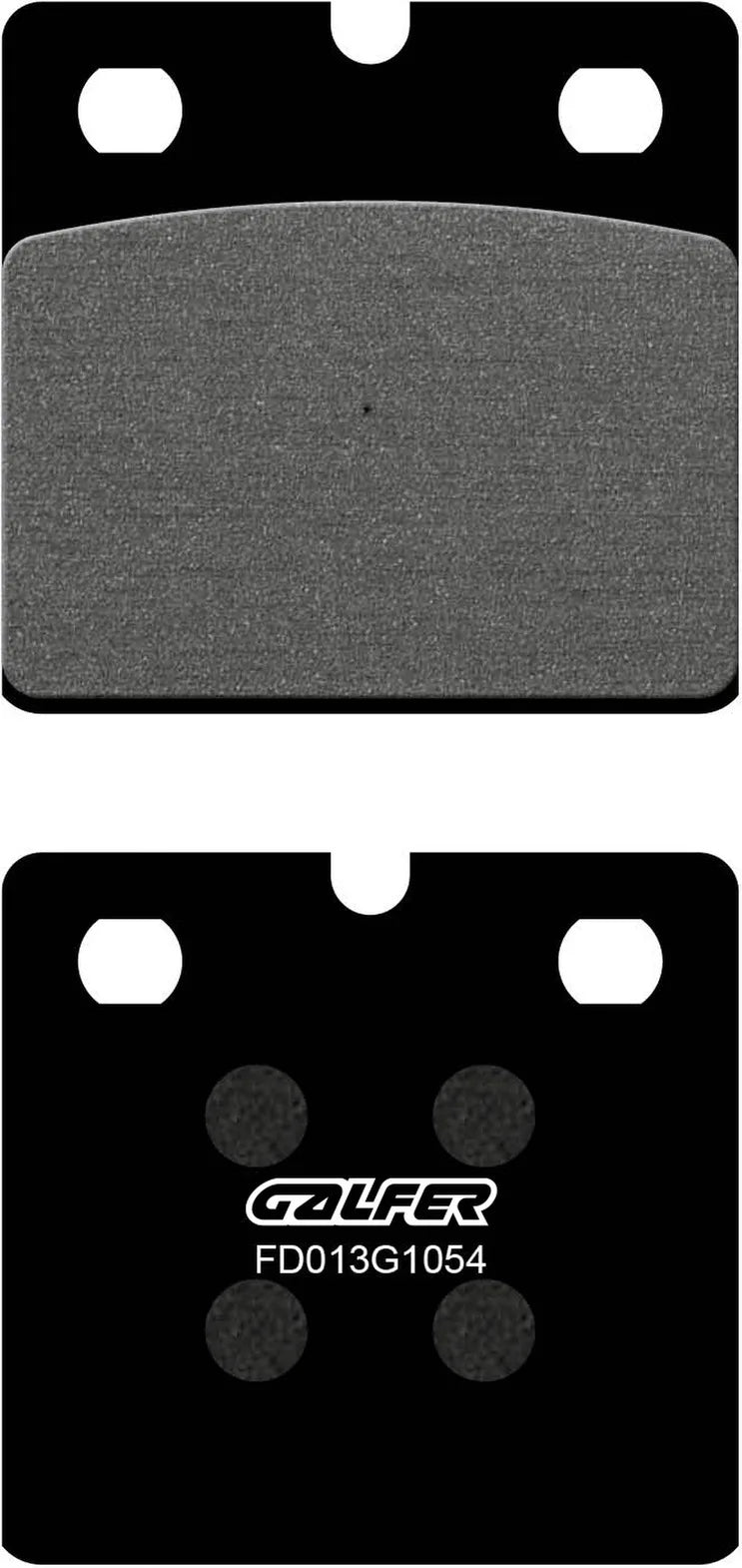 Front Semi-Metal Brake Pads - Galfer Compatible With Laverda 1200 Ts (1981)