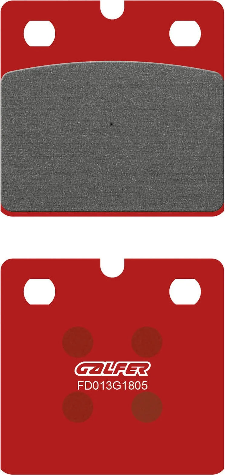 Front Semi-Metal Trial Top Brake Pads - Galfer Compatible With Ossa 500 Yanquee (1978)