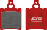 Rear Semi-Metal Trial Top Brake Pads - Galfer Compatible With Aprilia Rs 50 Rossi Replica (1998)