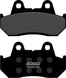 Front Semi-Metal Brake Pads - Galfer Compatible With Honda Vt 500 C Cd Gt Custom (1983)