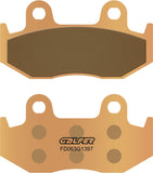 Front Sintered Quads Brake Pads - Galfer Compatible With Honda Xr 250 R (1984-1987)