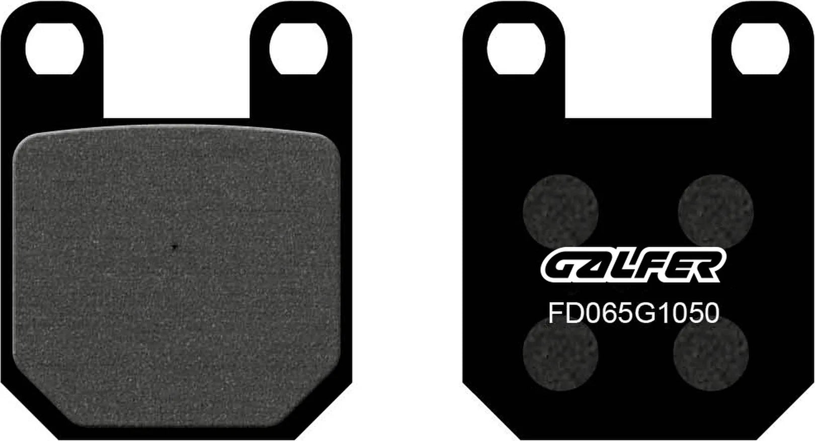 Front Scooter Brake Pads - Galfer Compatible With Italjet Dragster 50 (1998)