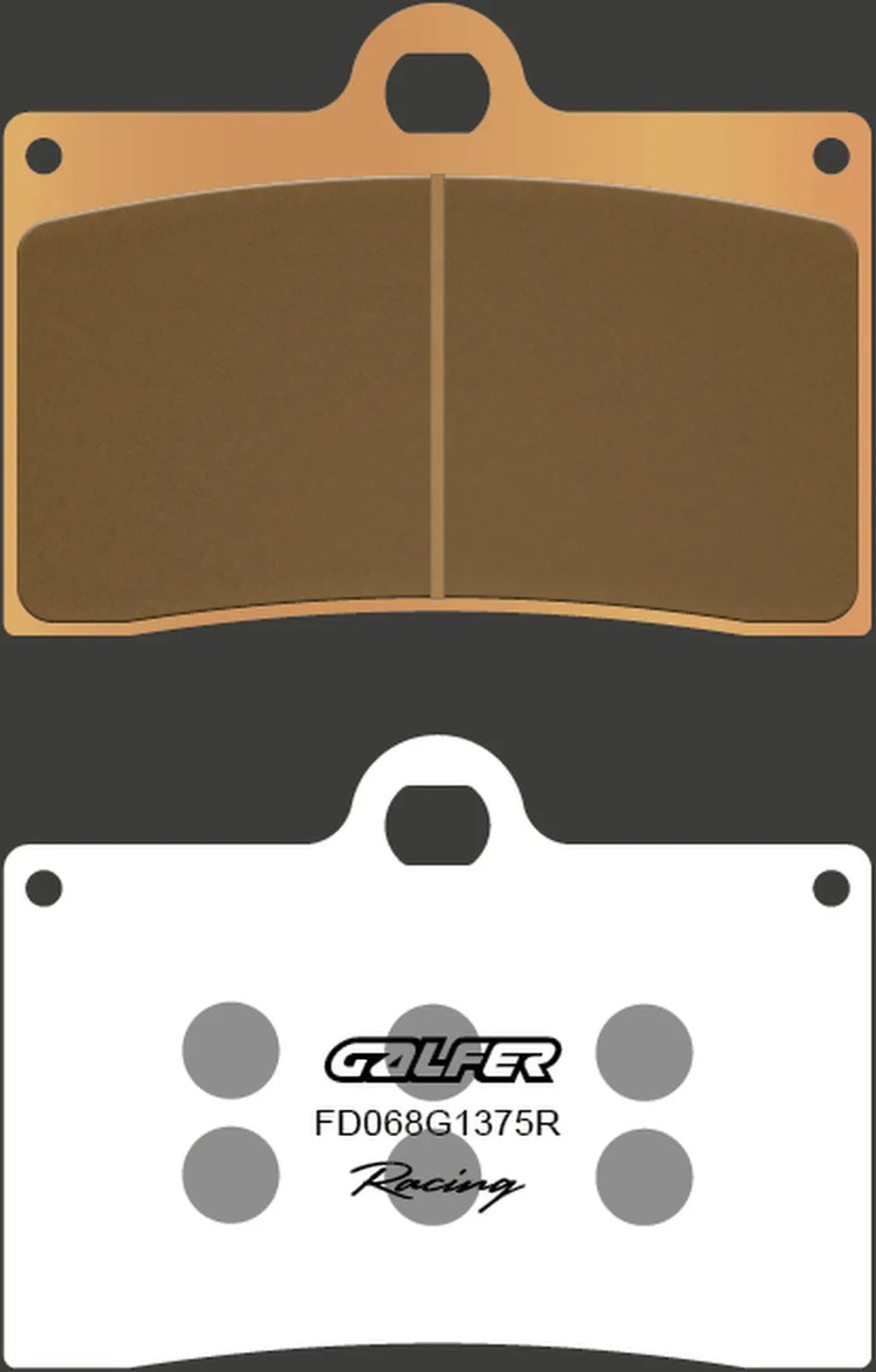 Front Sintered Sport Racing Brake Pads - Galfer Compatible With Norton 952 Comando (2004)