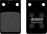 Rear Semi-Metal Brake Pads - Galfer Compatible With Benelli Spring 50 (1995)