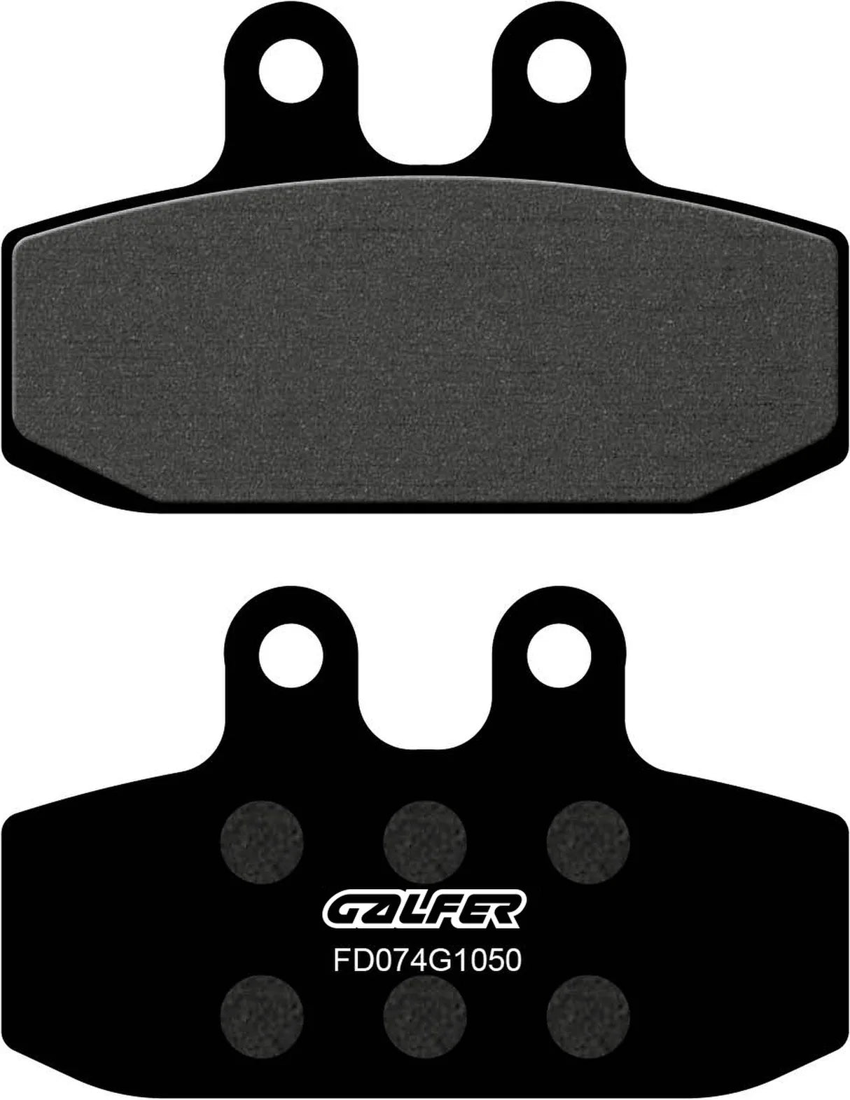 Front Scooter Brake Pads - Galfer Compatible With Aprilia Sport City Cube 300 (2008)