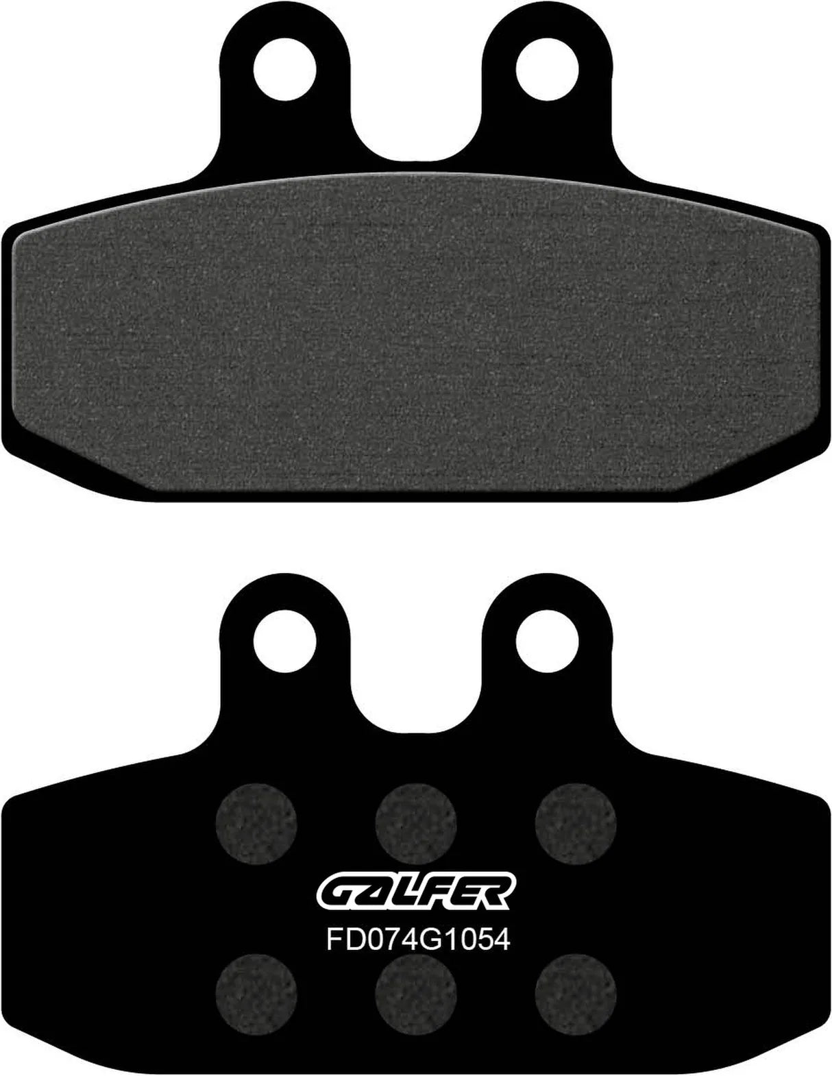 Front Semi-Metal Brake Pads - Galfer Compatible With Aprilia Etx 125 (1986)