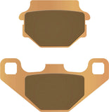 Rear Sintered Off-Road Brake Pads - Galfer Compatible With Husqvarna 125 Cross (1989)
