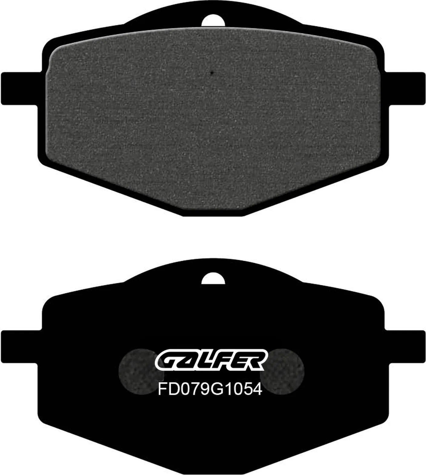 Front Semi-Metal Brake Pads - Galfer Compatible With Sachs Bee 125 (2008)