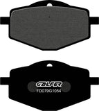 Front Semi-Metal Brake Pads - Galfer Compatible With Yamaha Dt 80 Lc (1993)